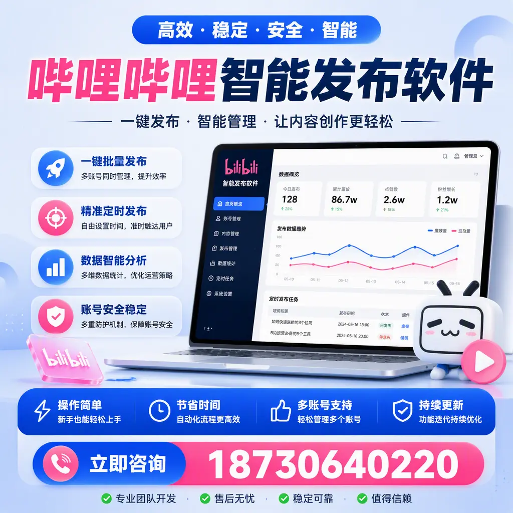 如何在 阜新 制定有效的哔哩哔哩智能发布策略